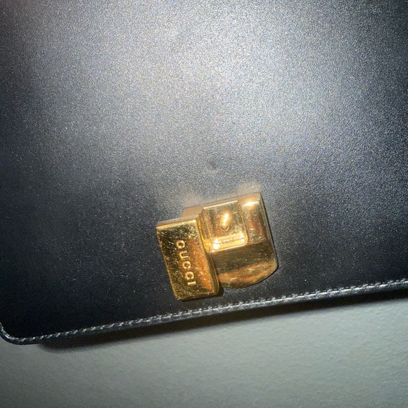 Brand new with box and dustbag Gucci Sylvie Small Shoulder Bag Black - Picture 7 of 10